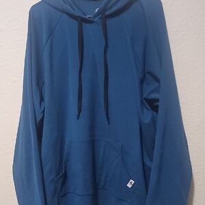 Torrid Microfleece Teal Blue Hoodie